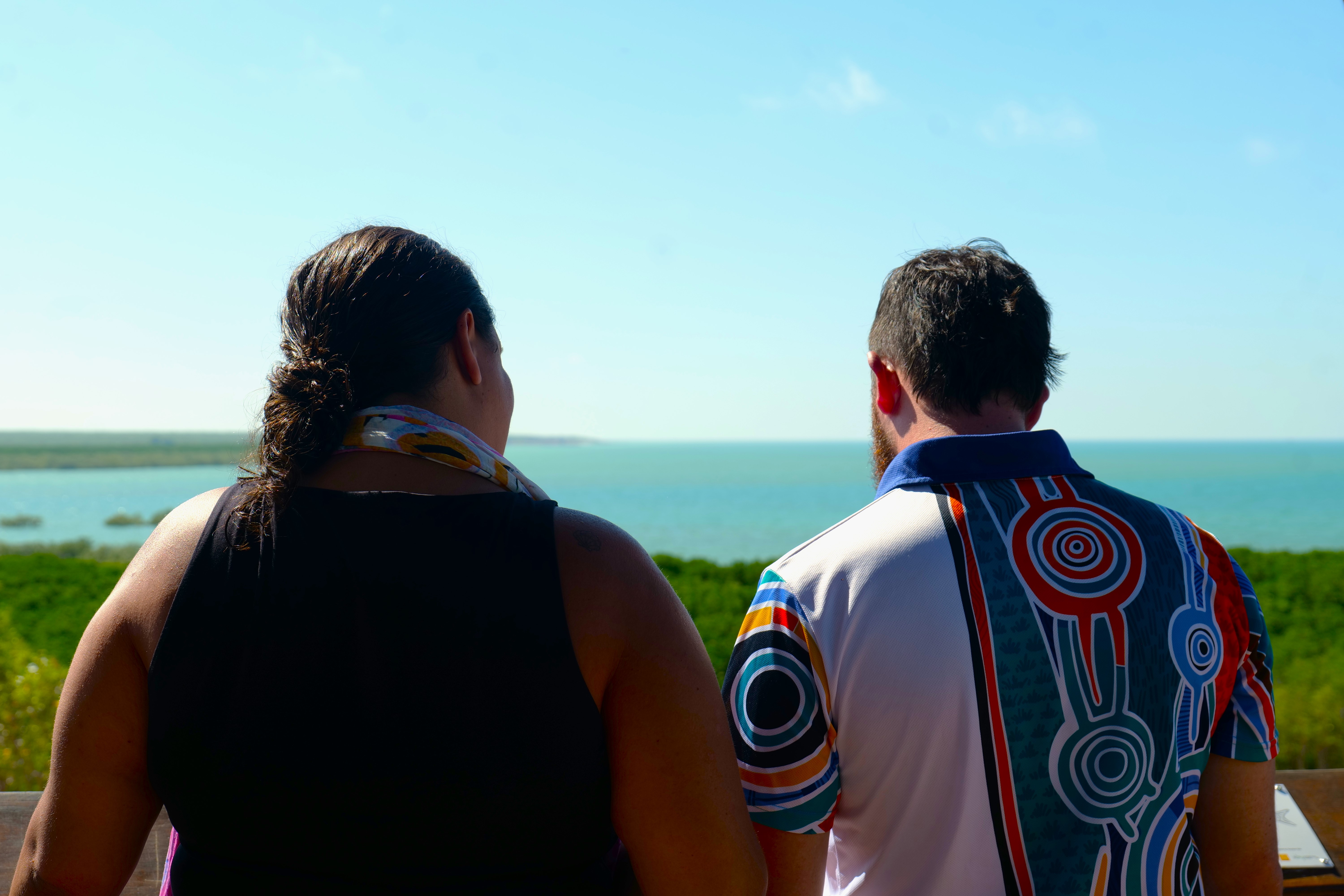 Sarah Cattermole and Thomas Betts recently travelled to Broome to present on cultural safety