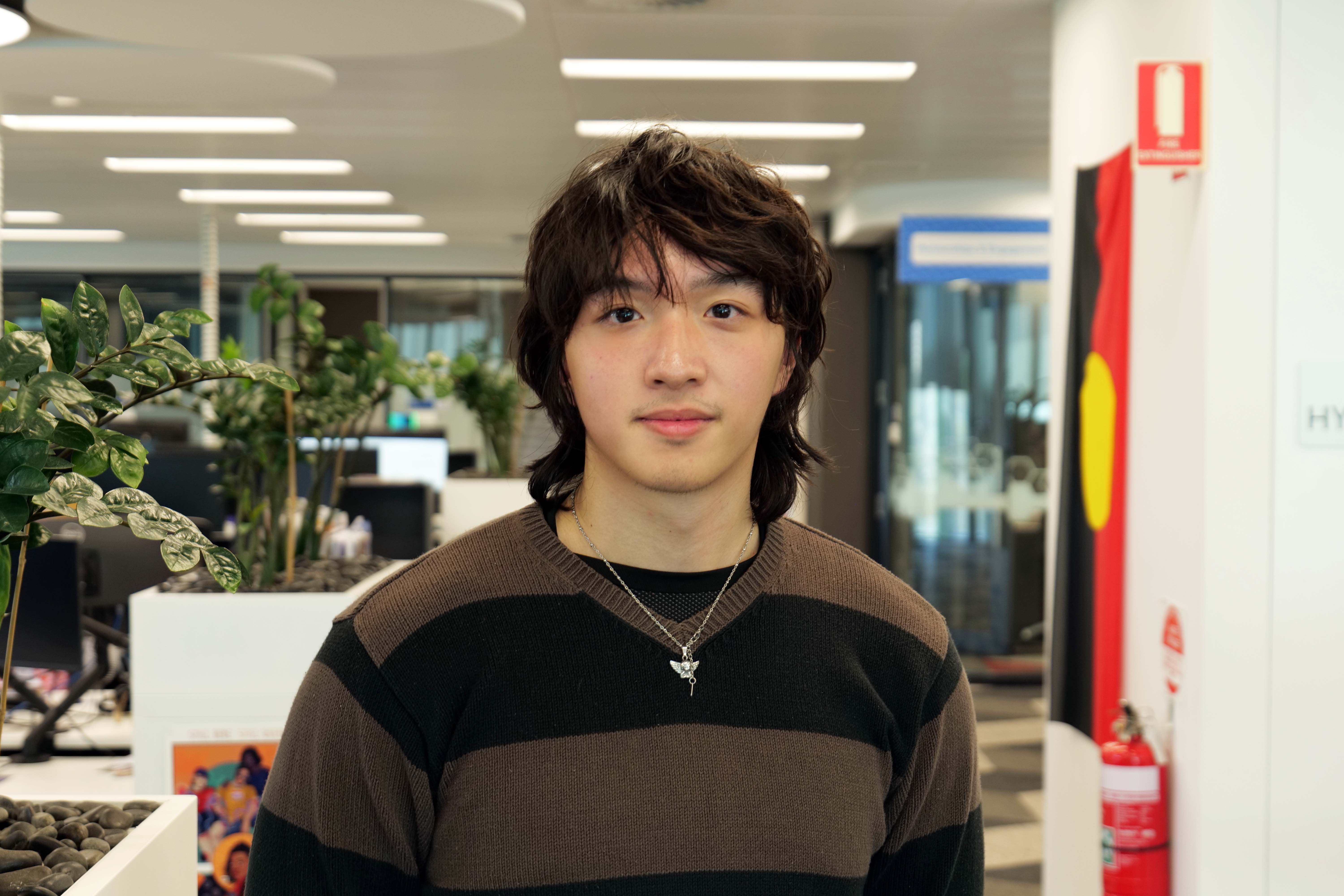 Bobby Zheng was the first student to go through the Embrace Internship Program.