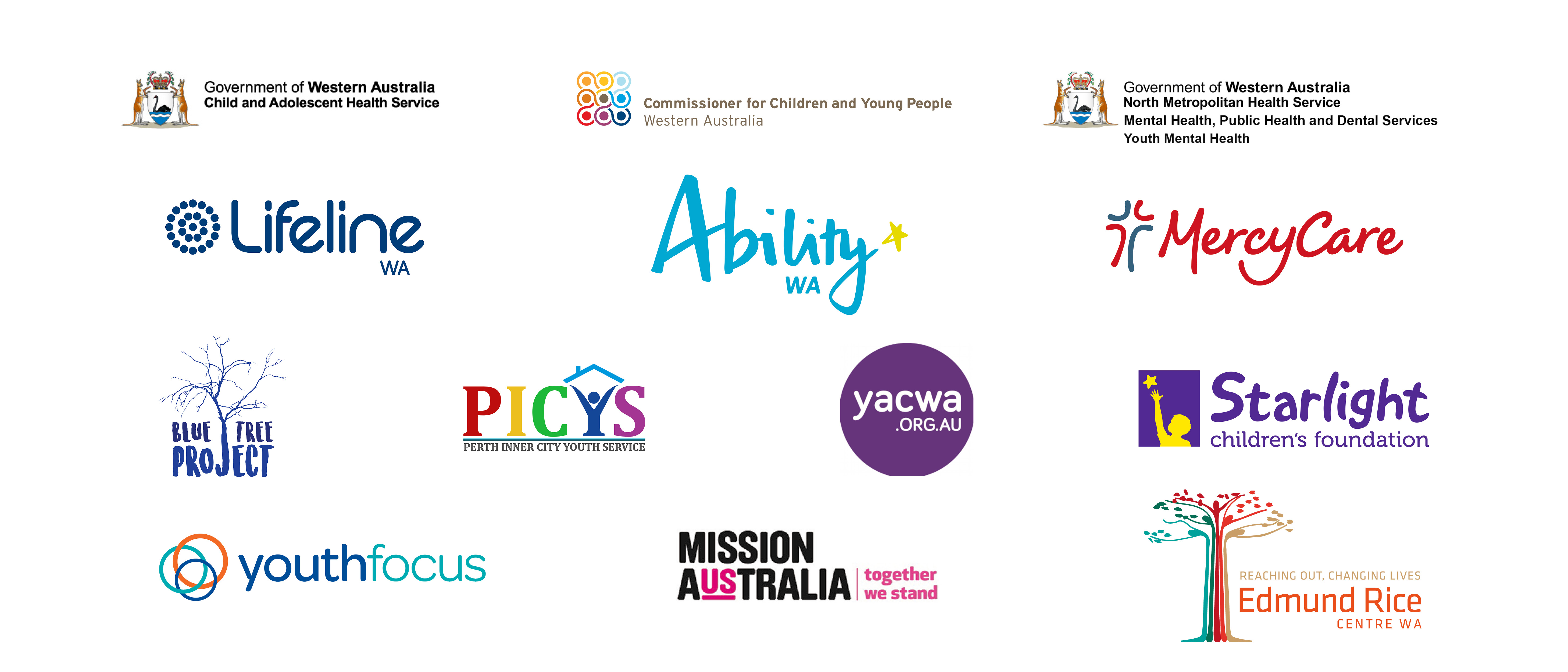 A list of the Community Partner organisations affiliated with Embrace @ The Kids Research Institute Australia