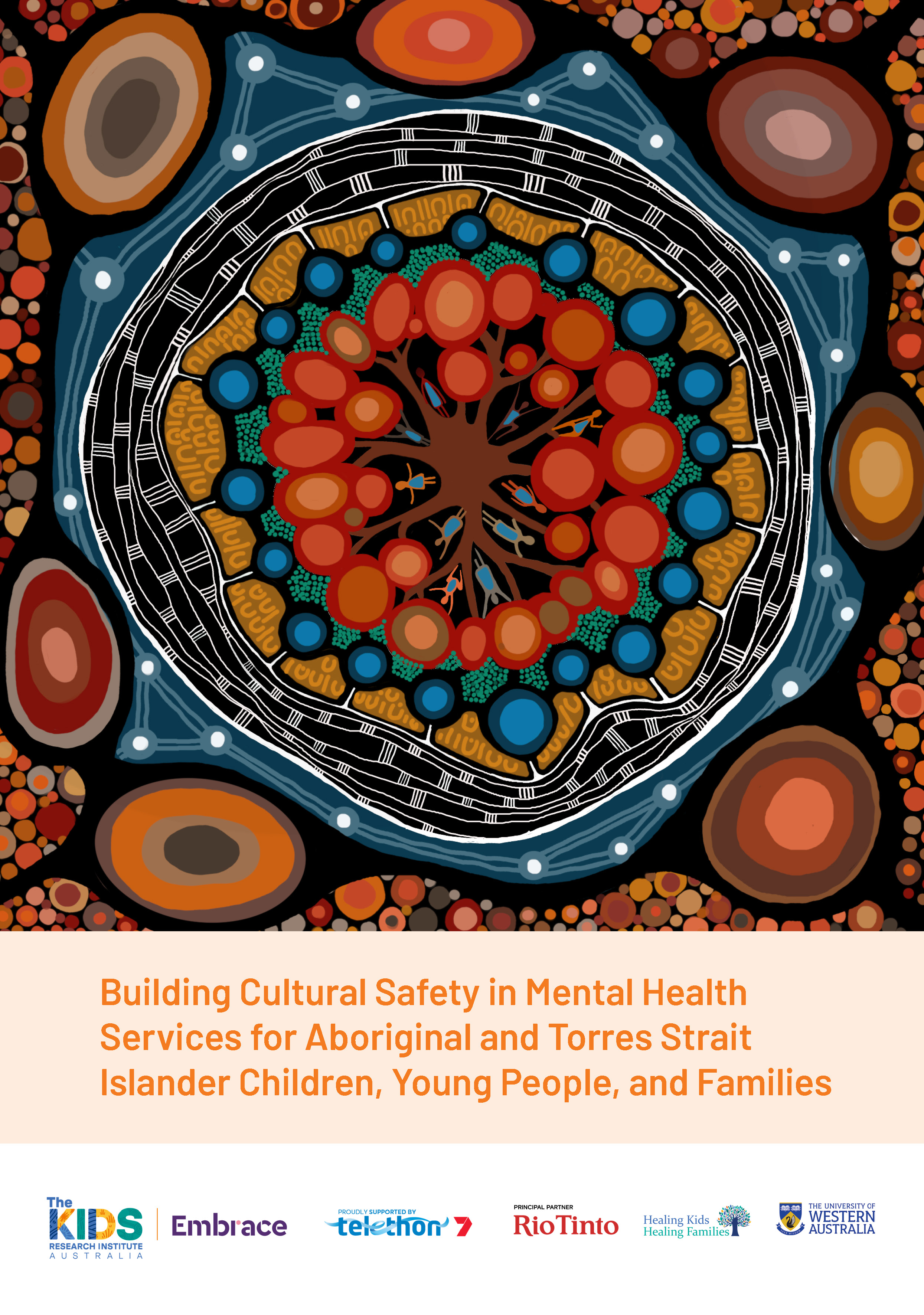 The front cover of the preliminary findings from our cultural safety project